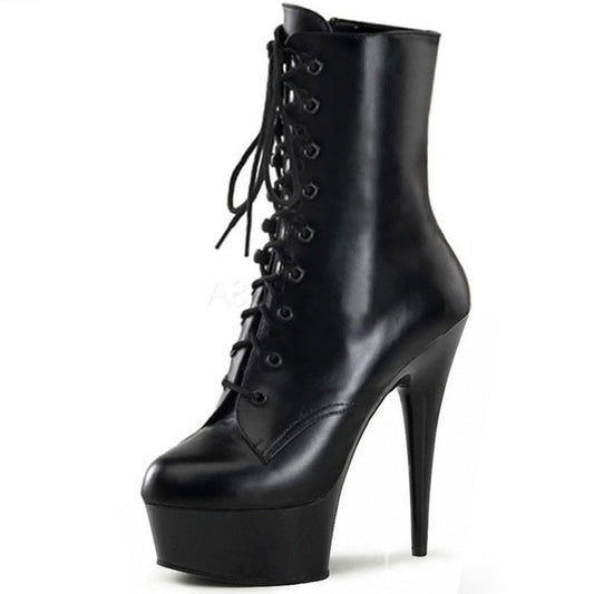 Lace Me Down 6-Inch Pole Boots
