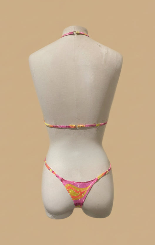 Holo Heiress Bikini Set – Golden Barbie