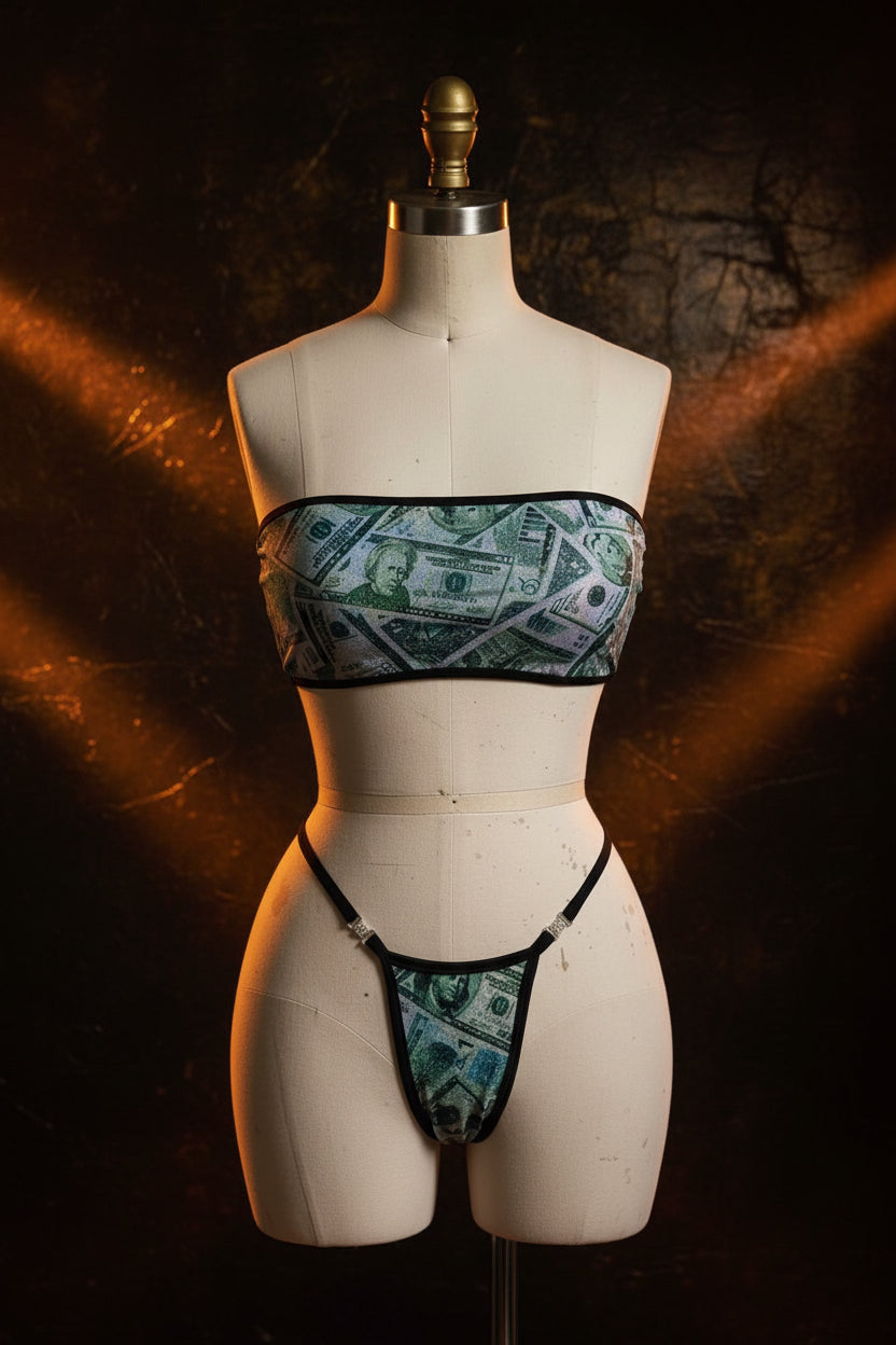 Money Moves Microkini Set – Paper Chase - Jersei Love Exotic Wear