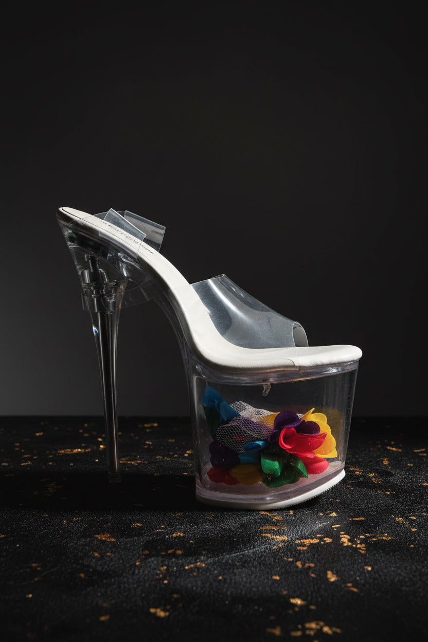 Night Shift Stiletto Heels – Glow Getter - Jersei Love Exotic Wear