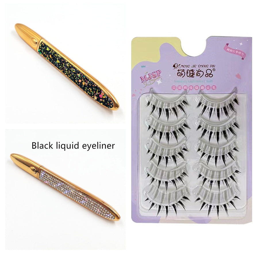 Self-adhesive Eyeliner Multicolor with Lashes