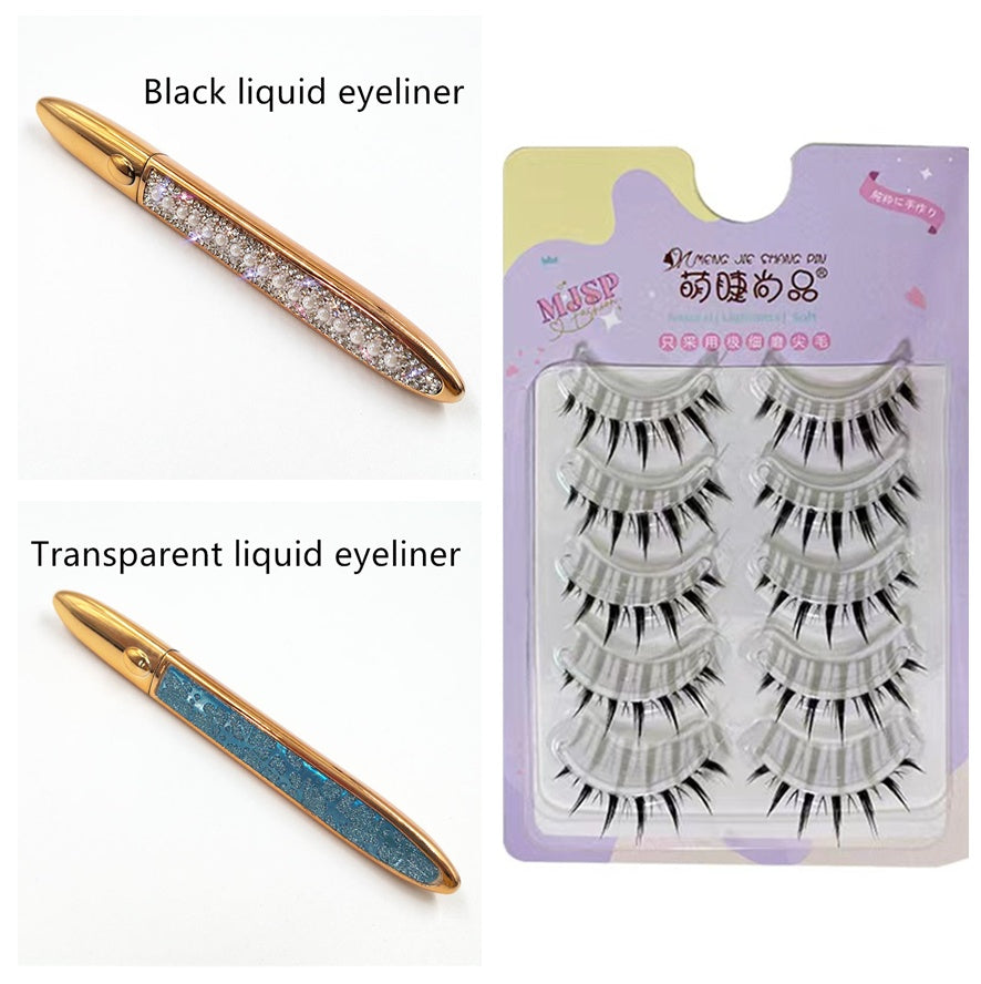 Self-adhesive Eyeliner Multicolor with Lashes