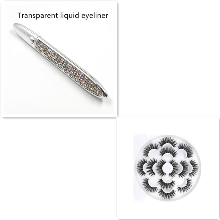 Self-adhesive Eyeliner Multicolor with Lashes