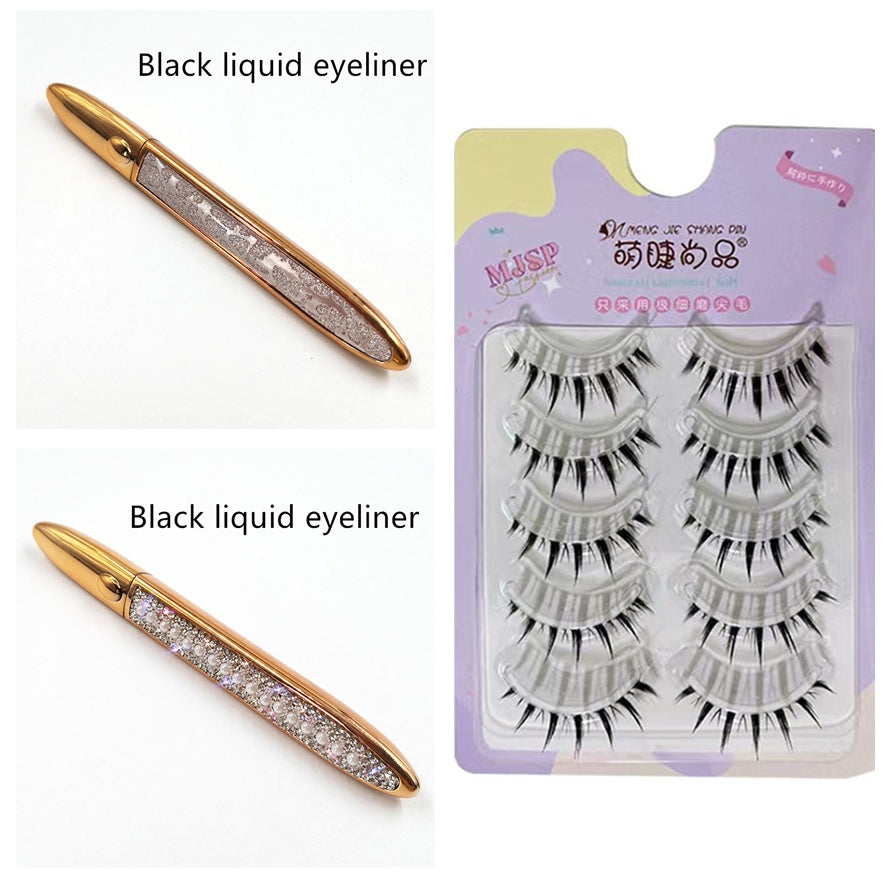 Self-adhesive Eyeliner Multicolor with Lashes