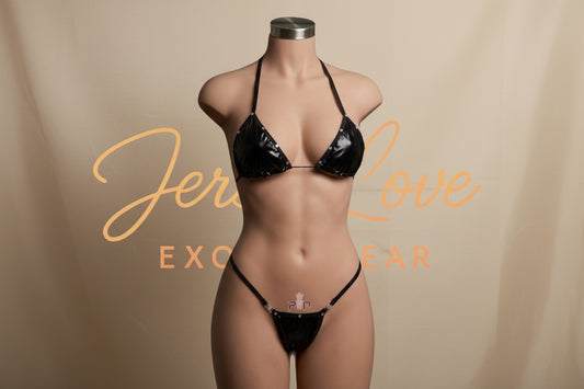 Black Heart Bliss Microkini Set – Obsidian Kiss