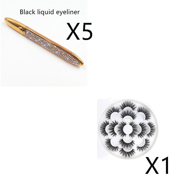 Self-adhesive Eyeliner Multicolor with Lashes