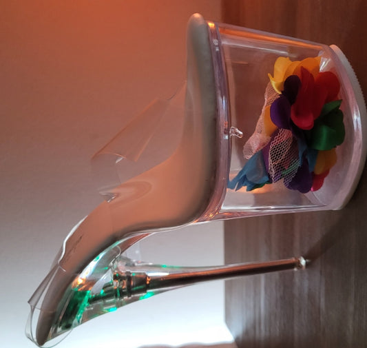 Glow Getter 6.7-Inch Crystal Heels